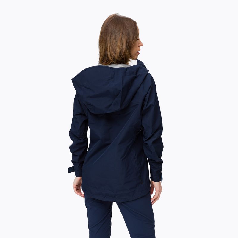 Mammut Crater HS women's hardshell jacket navy blue 3