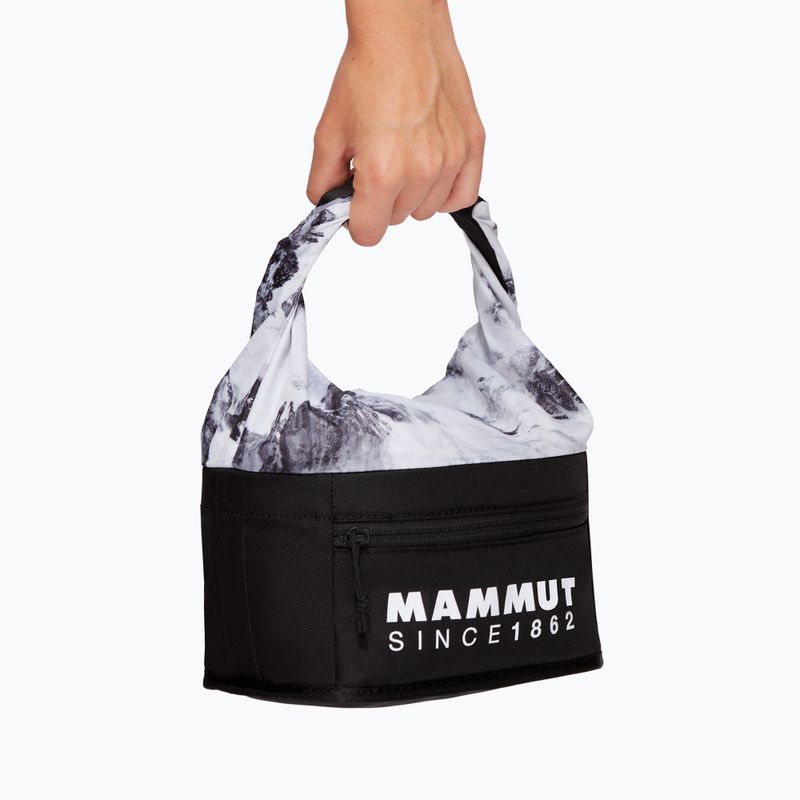 Mammut Boulder Chalk black magnesia bag 2