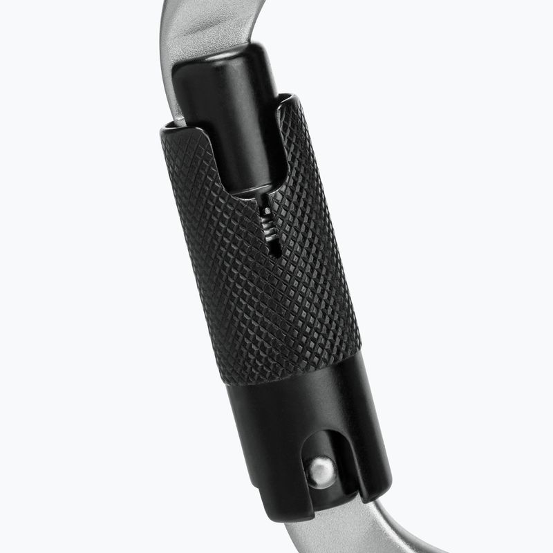 Climbing carabiner Mammut Classic HMS Twistlock Plus light grey 6