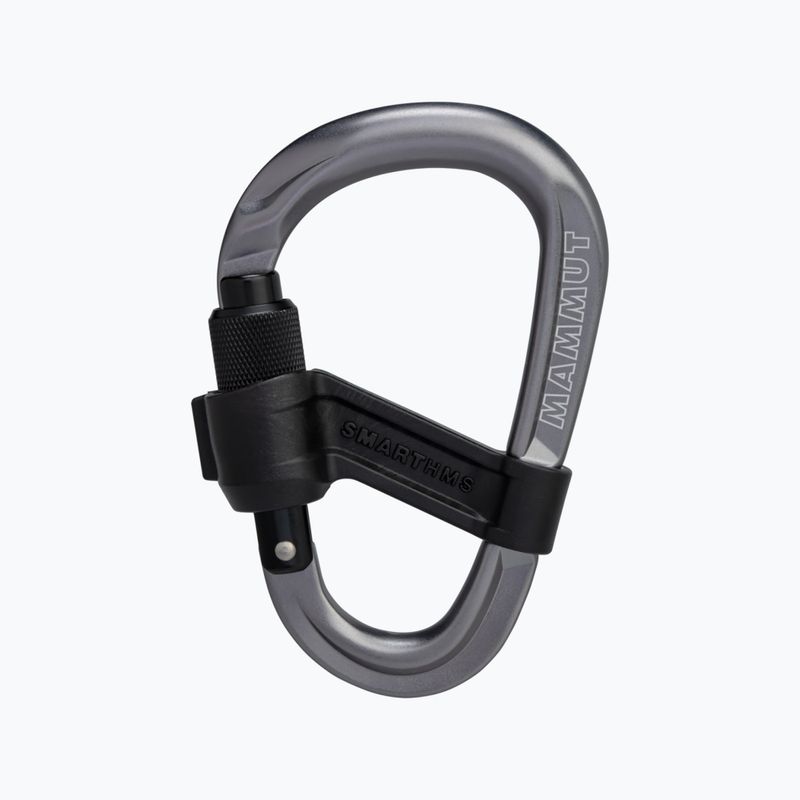 Climbing carabiner Mammut Smart HMS 2.0 Screwgate grey 4