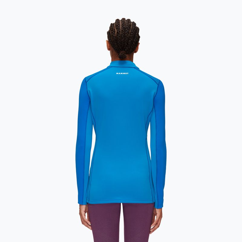 Mammut women's trekking sweatshirt Aenergy ML Half Zip Pull blue 2