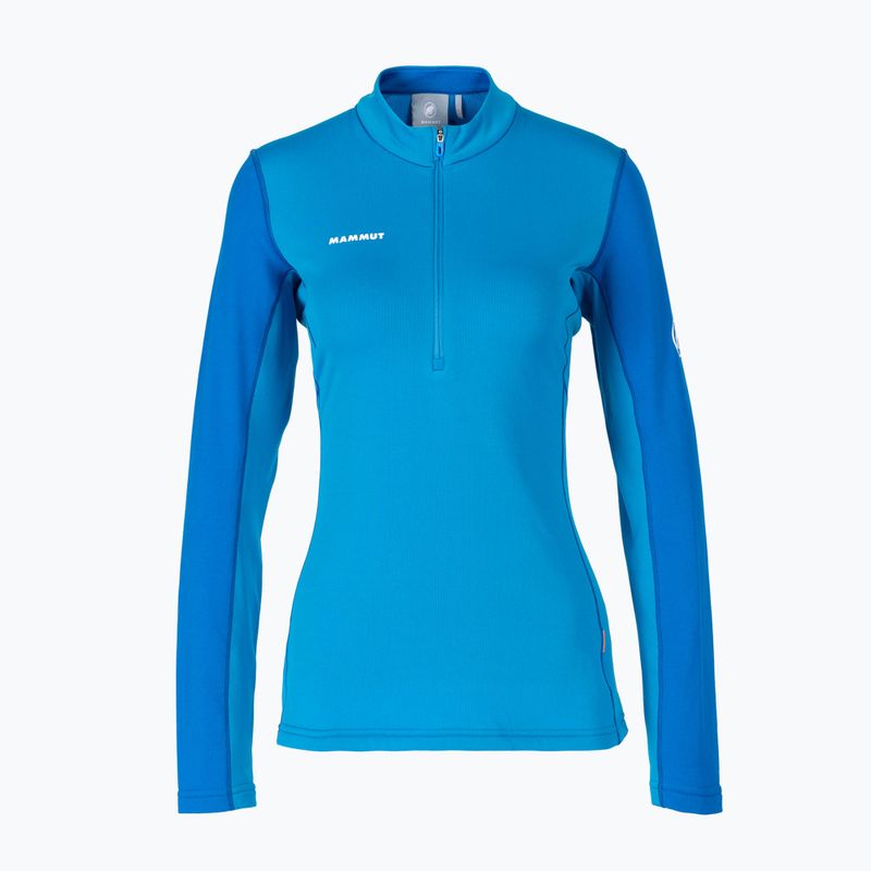 Mammut women's trekking sweatshirt Aenergy ML Half Zip Pull blue 4