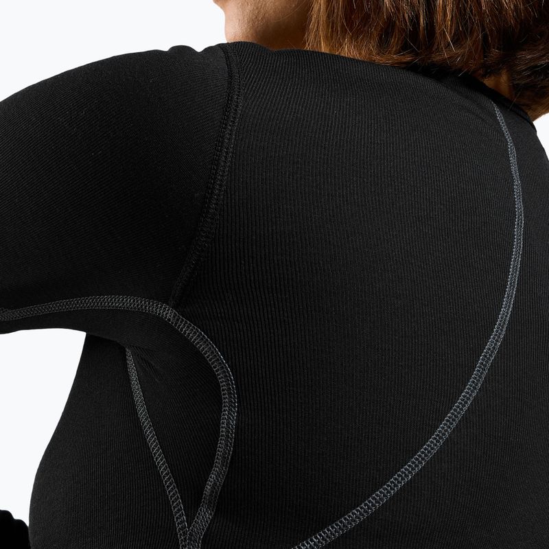 Women's thermal active sweatshirt Active X-Warm Bl Top Crew Neck black 5