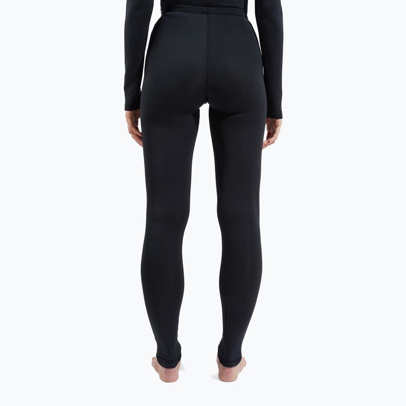 Women's ODLO Fundamentals Active Warm Bl Bottom Long thermal trousers black 3