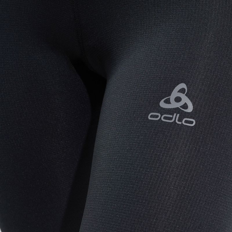 Women's ODLO Fundamentals Active Warm Bl Bottom Long thermal trousers black 4