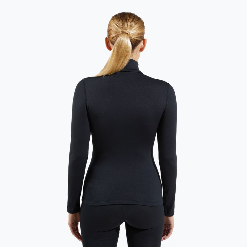 Women's thermal top ODLO Fundamentals Active Warm Bl Top Turtle Neck black 3