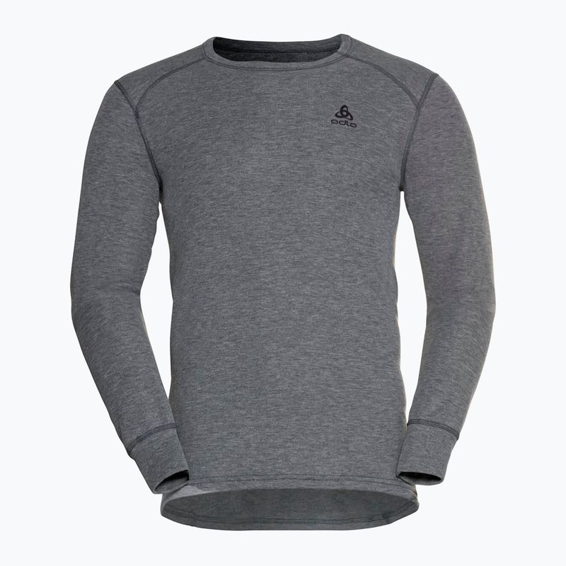 Men's thermal top ODLO Active Warm Bl Top Crew Neck odlo steel grey melange 4
