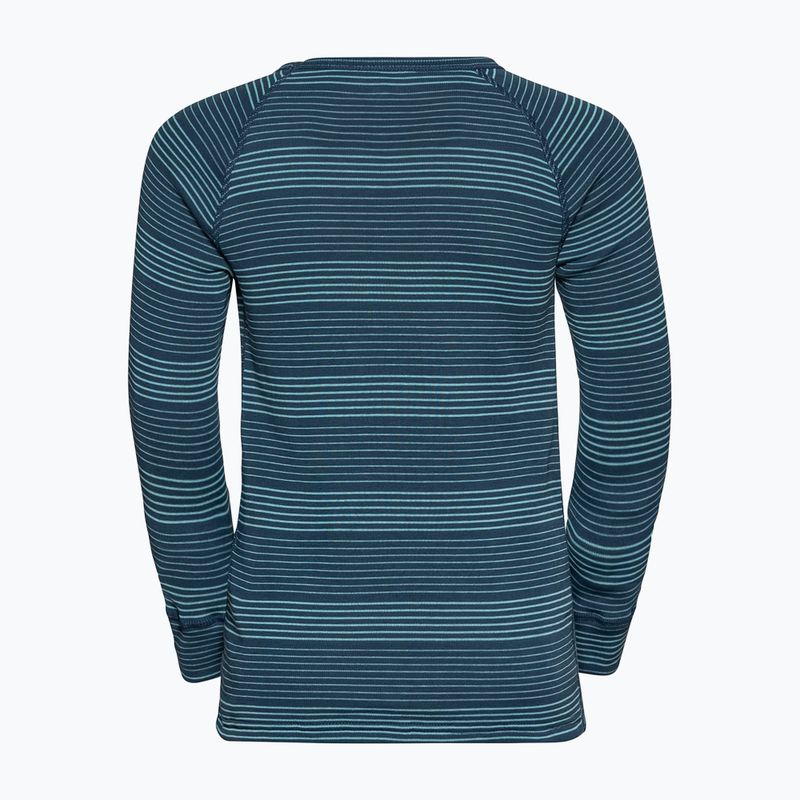 Children's thermal underwear ODLO Active Warm Eco Long blue 159449/21017 4
