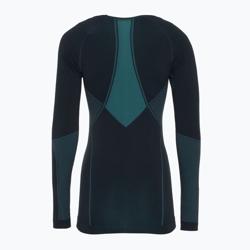 Women's thermal underwear set ODLO Fundamentals Performance Warm dark saphire/ blue radiance 4