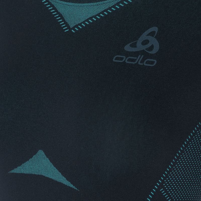 Women's thermal underwear set ODLO Fundamentals Performance Warm dark saphire/ blue radiance 8