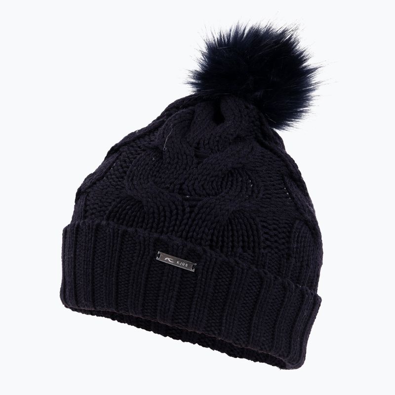 Women's winter beanie KJUS Pom deep space