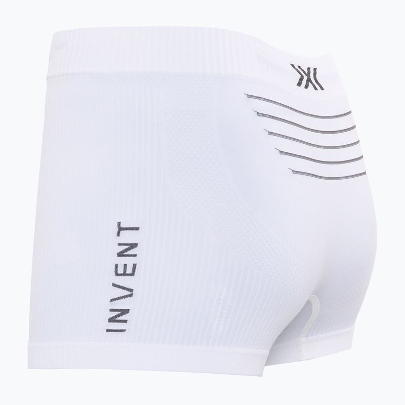 Women's thermal boxer shorts X-Bionic Invent 4.0 Lt arctic white/opal black 3