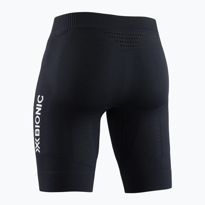Women's X-Bionic Invent 4.0 Run Speed shorts opal black/arctic white 2