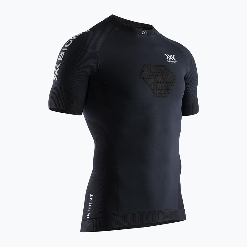 Men's X-Bionic Invent 4.0 Run Speed T-shirt opal black/arctic white