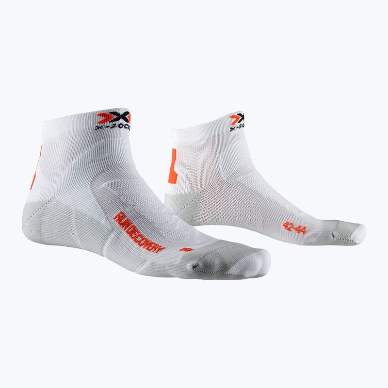 X-Socks Run Discovery white-grey running socks RS18S19U-W008 4