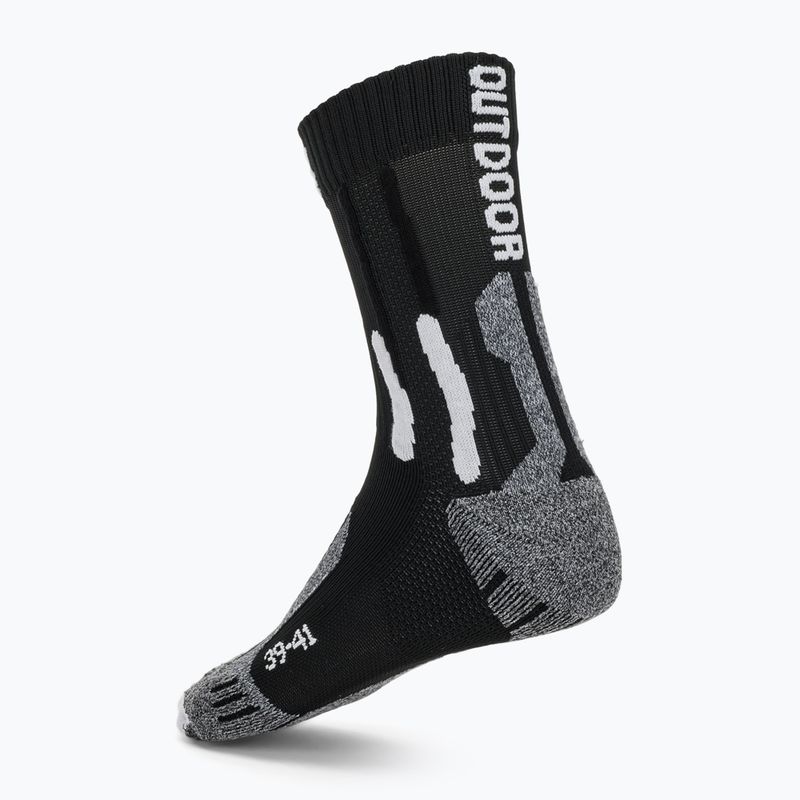 Socks X-Socks Trek Outdoor black/grey melange 2