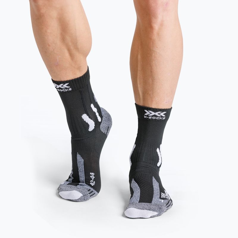 Socks X-Socks Trek Outdoor black/grey melange 2
