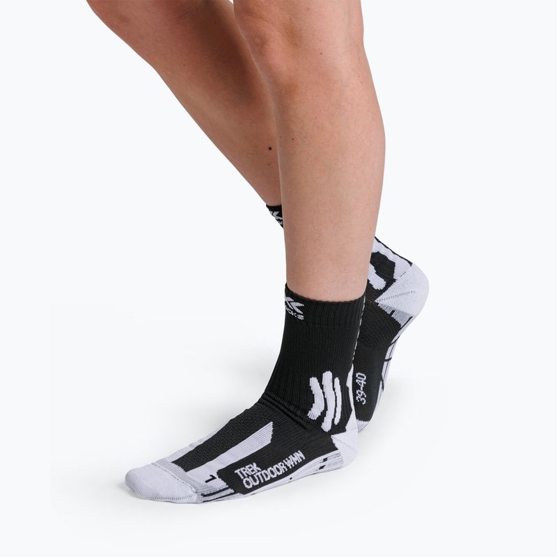 Women's socks X-Socks Trek Outdoor opal black 4