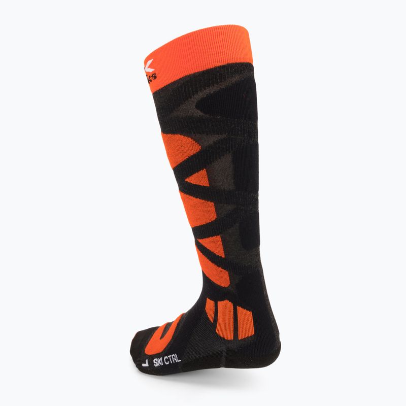 X-Socks Ski Control 4.0 black/orange ski socks XSSSKCW19U 3