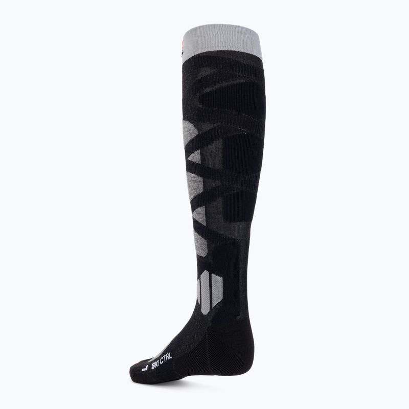 X-Socks Ski Control 4.0 black-grey ski socks XSSSKCW19U 3