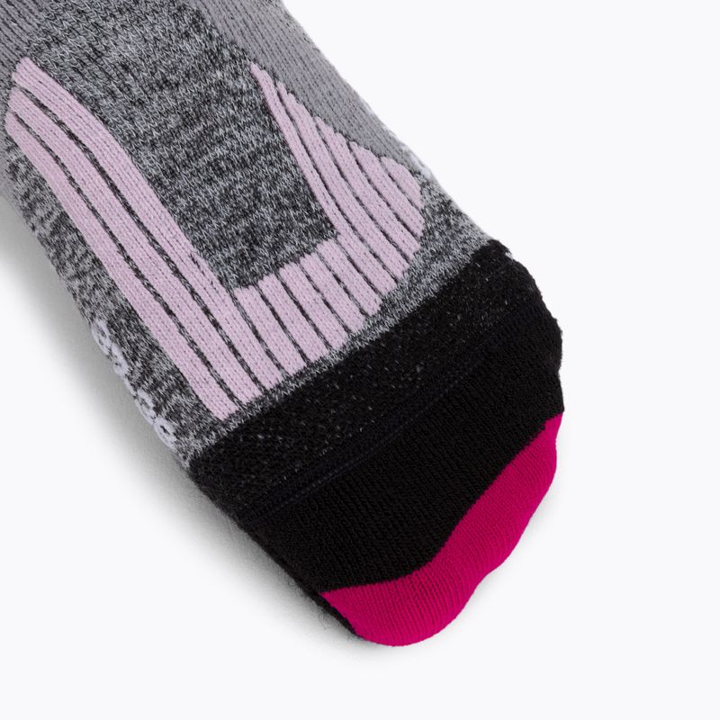 Women's ski socks X-Socks Ski Rider 4.0 grey XSSSKRW19W 3