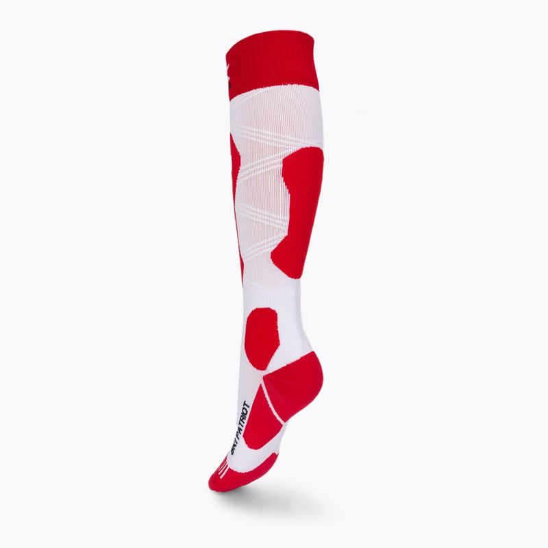 X-Socks Ski Patriot 4.0 Switzerland white socks XSSS43W19U 2