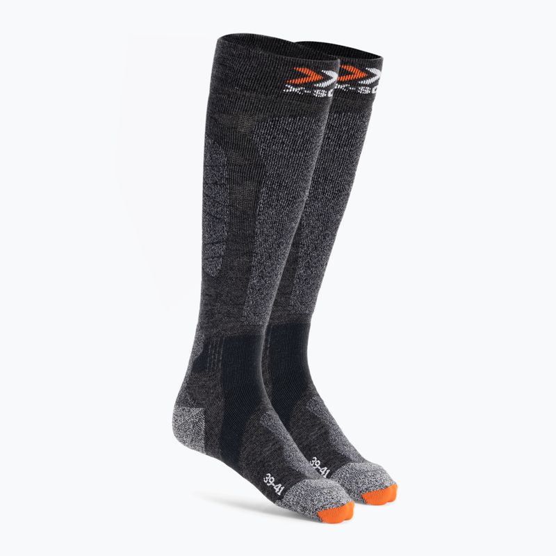 X-Socks Carve Silver 4.0 ski socks black XSSS47W19U