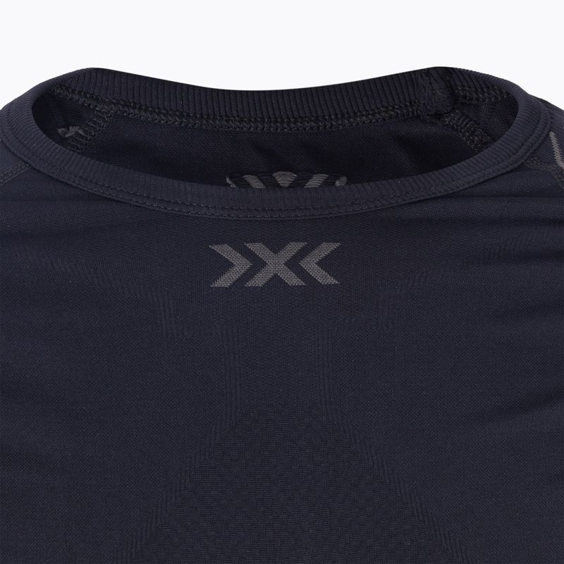 Men's thermal active sweatshirt X-Bionic Invent 4.0 LS black/charcoal 3