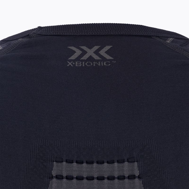 Men's thermal active sweatshirt X-Bionic Invent 4.0 LS black/charcoal 4
