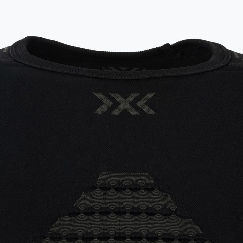 Women's thermal base layer top X-Bionic Invent 4.0 LS black/charcoal 3