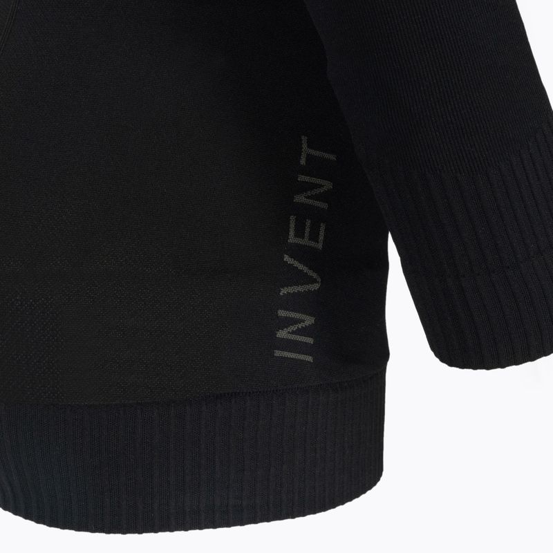 Women's thermal base layer top X-Bionic Invent 4.0 LS black/charcoal 5