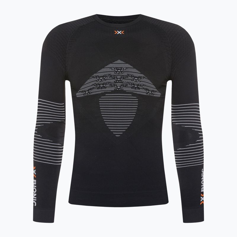 Men's thermal active sweatshirt X-Bionic Energizer 4.0 opal black/arctic white