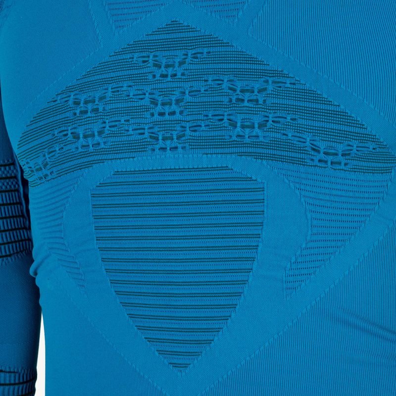 Men's thermal active sweatshirt X-Bionic Energizer 4.0 teal blue/anthracite 3