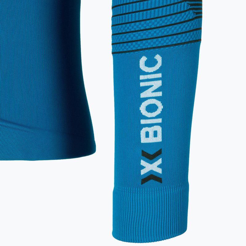 Men's thermal active sweatshirt X-Bionic Energizer 4.0 teal blue/anthracite 4