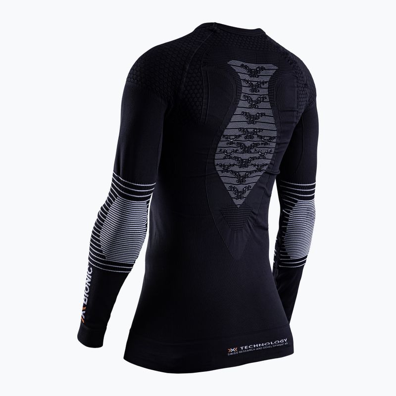 Women's thermal active sweatshirt X-Bionic Energizer 4.0 opal black/arctic white 7