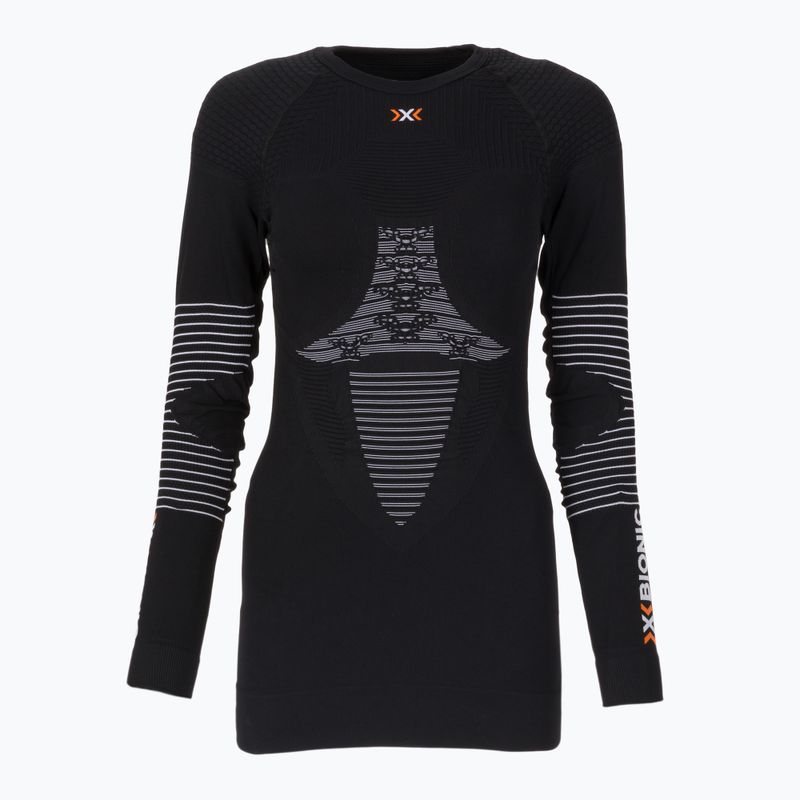 Women's thermal active sweatshirt X-Bionic Energizer 4.0 opal black/arctic white