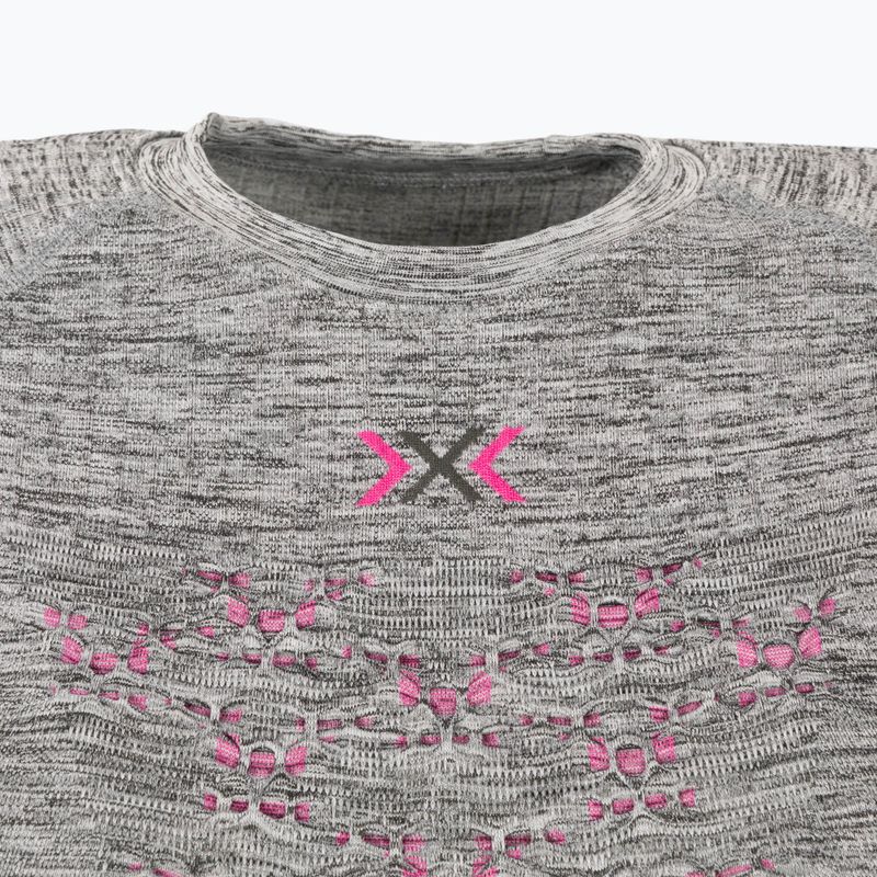 Women's thermal shirt X-Bionic Energy Accumulator 4.0 Melange grey EAWT41W19W 3