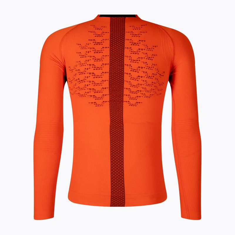 Men's X-Bionic The Trick 4.0 Run thermal T-shirt orange TRRT06W19M 2