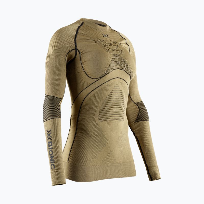 Women's thermal active sweatshirt X-Bionic Radiactor 4.0 gold/black 6