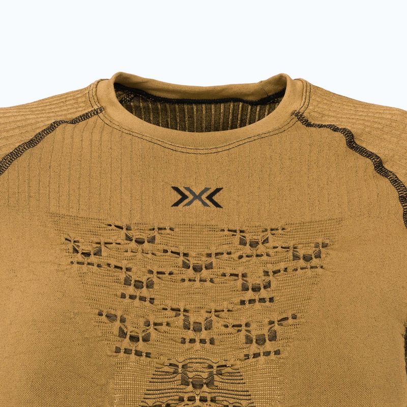 Women's thermal active sweatshirt X-Bionic Radiactor 4.0 gold/black 3