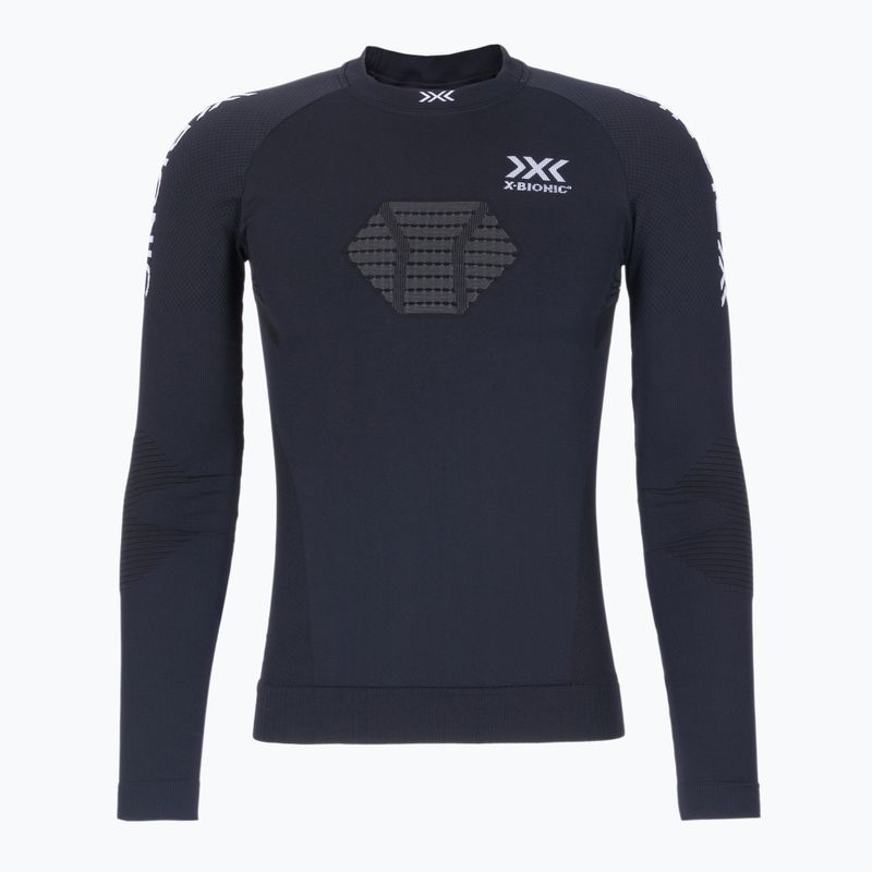 Men's thermal active sweatshirt X-Bionic Invent 4.0 Run Speed black/charcoal