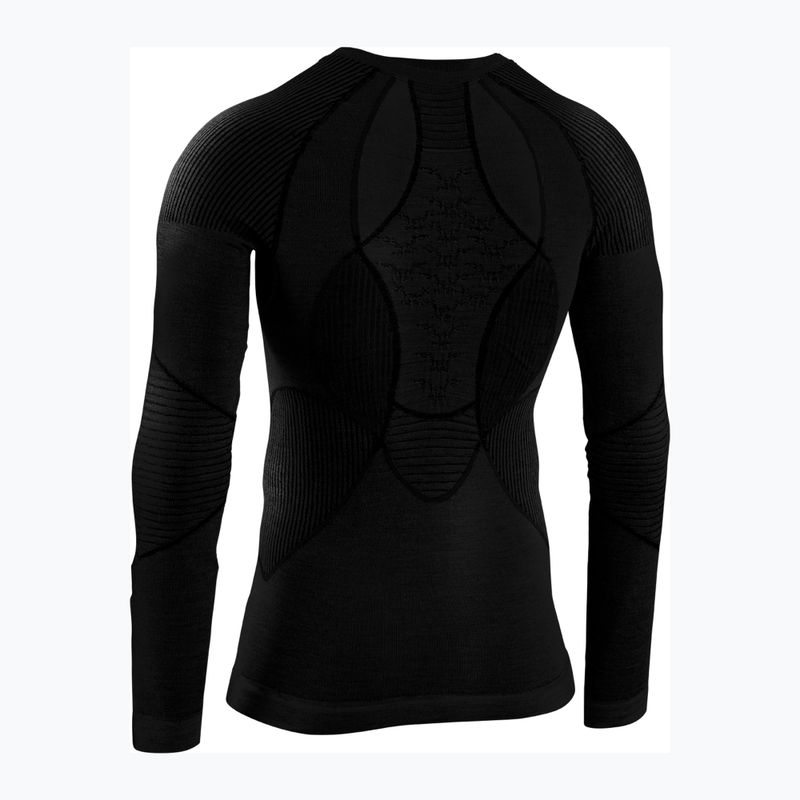 Men's thermal active sweatshirt X-Bionic Apani 4.0 Merino black/black 6