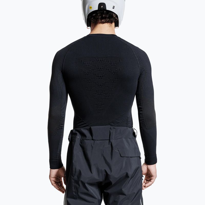 Men's thermal active sweatshirt X-Bionic Energy Accumulator 4.0 black/black 3