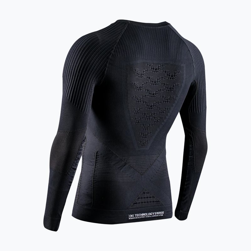 Men's thermal active sweatshirt X-Bionic Energy Accumulator 4.0 black/black 5