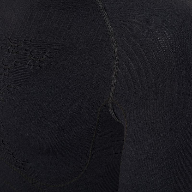 Men's thermal active sweatshirt X-Bionic Energy Accumulator 4.0 black/black 3
