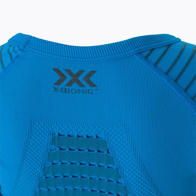 Children's thermal top X-Bionic Invent 4.0 LS teal blue/anthracite 4