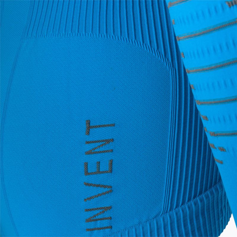 Children's thermal top X-Bionic Invent 4.0 LS teal blue/anthracite 5