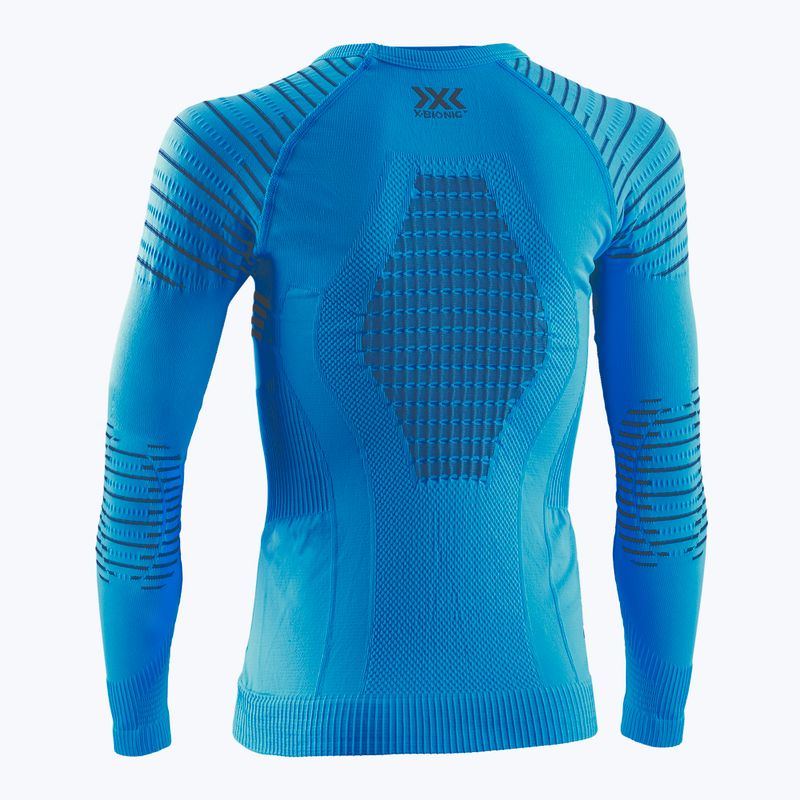 Children's thermal top X-Bionic Invent 4.0 LS teal blue/anthracite 7