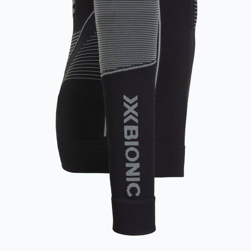 Men's thermal base layer top X-Bionic Energy Accumulator Origins charcoal/pearl grey 4