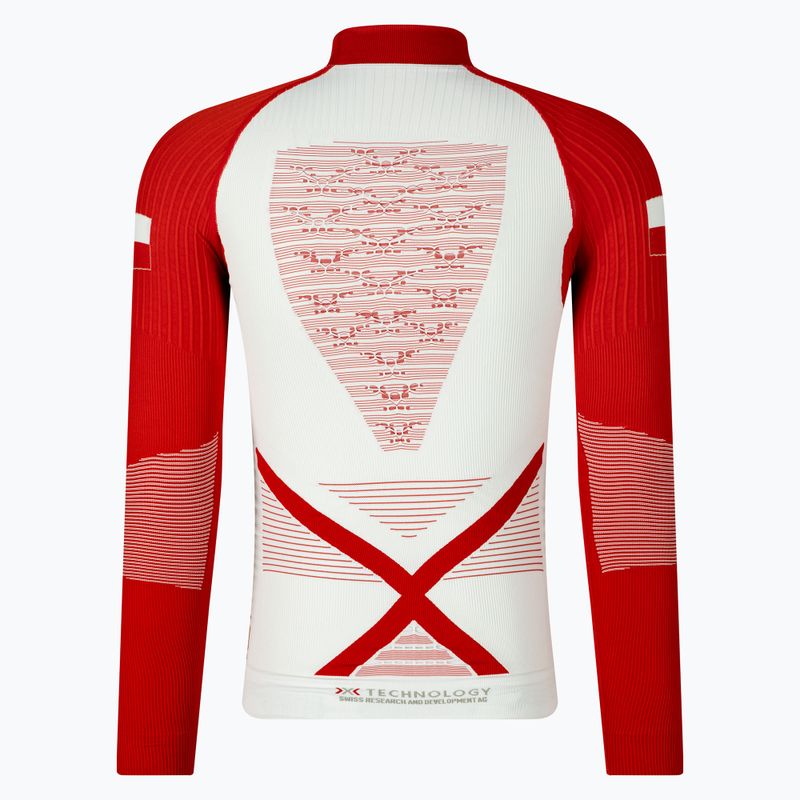 Men's X-Bionic Energy Accumulator 4.0 Patriot Poland thermal T-shirt white EAWT53W19M 2